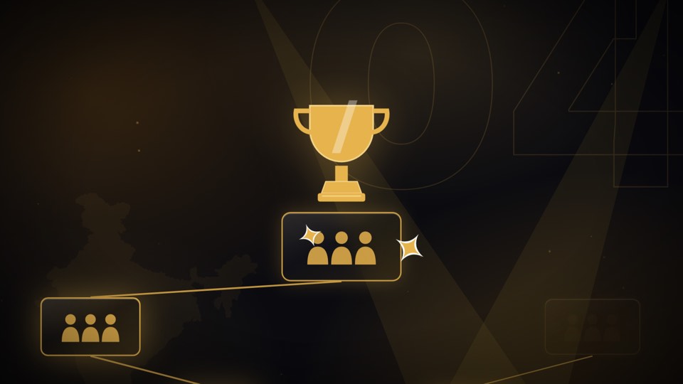 National tournament pyramid frame